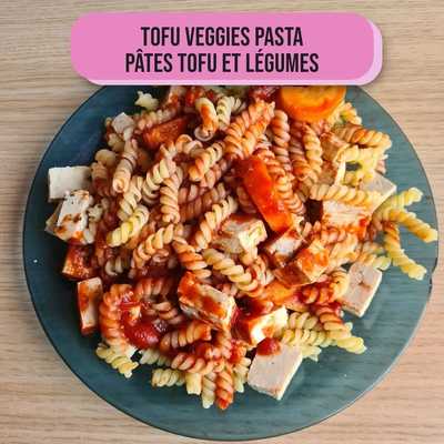 Tofu Veggies Pasta