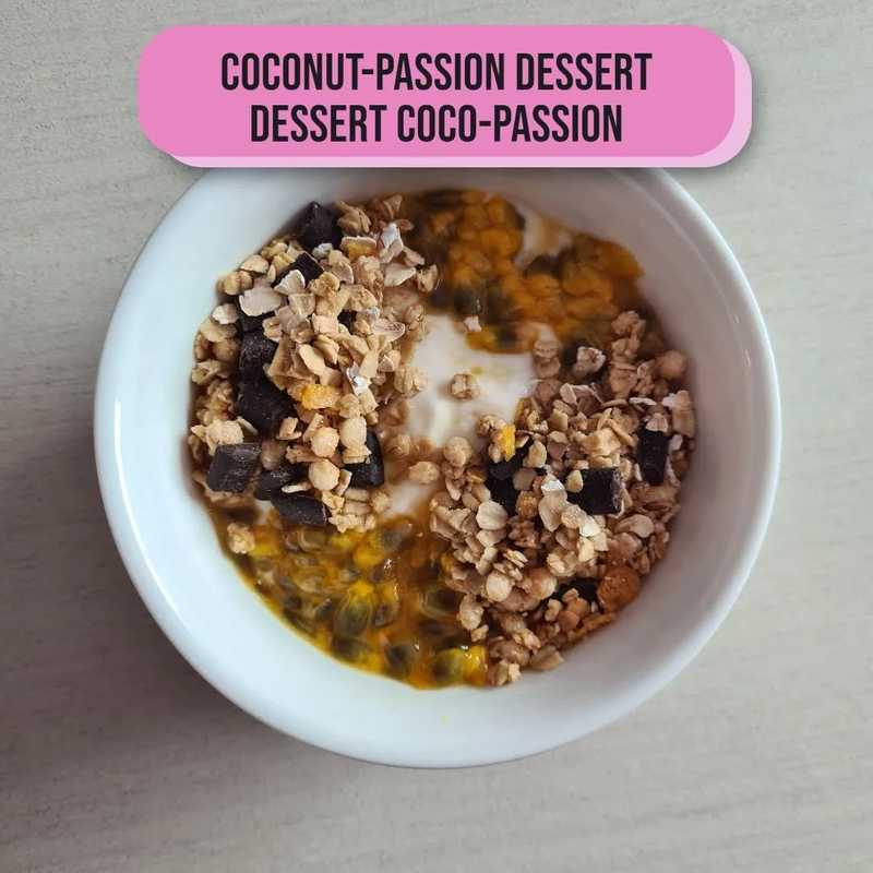Coconut-Passion Dessert
