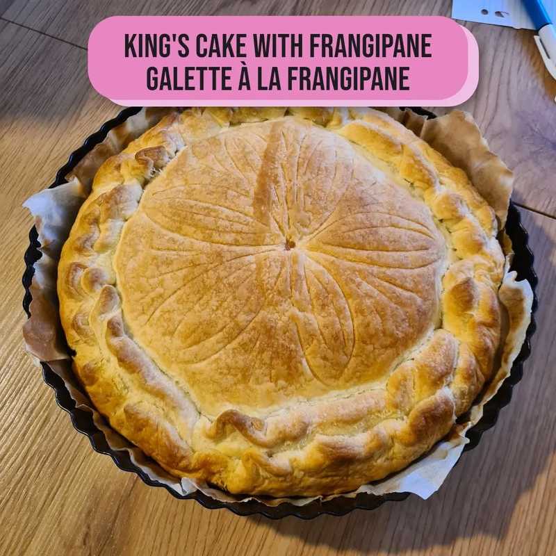 King's Cake with Frangipane