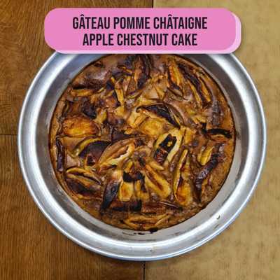 Apple Chestnut Cake
