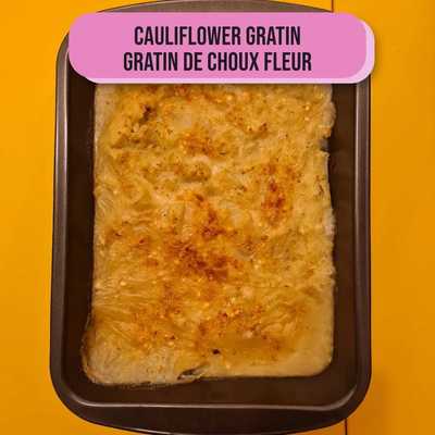 Cauliflower Gratin